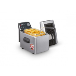Fritel SF 4170 Unique 3 L Autonome 2300 W Friteuse Noir, Argent
