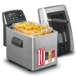 Fritel Turbo SF 4371 Unique 4 L 3200 W Anthracite, Acier inoxydable