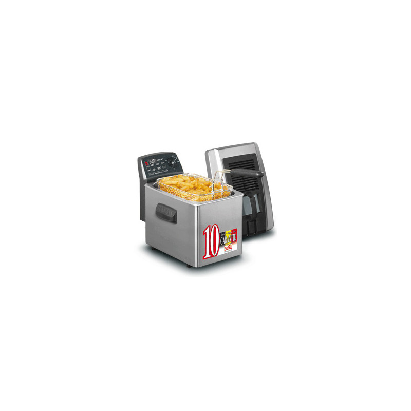 Fritel Turbo SF 4371 Unique 4 L 3200 W Anthracite, Acier inoxydable