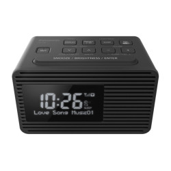 Panasonic RC-D8EG-K Radio portable Horloge Noir 2