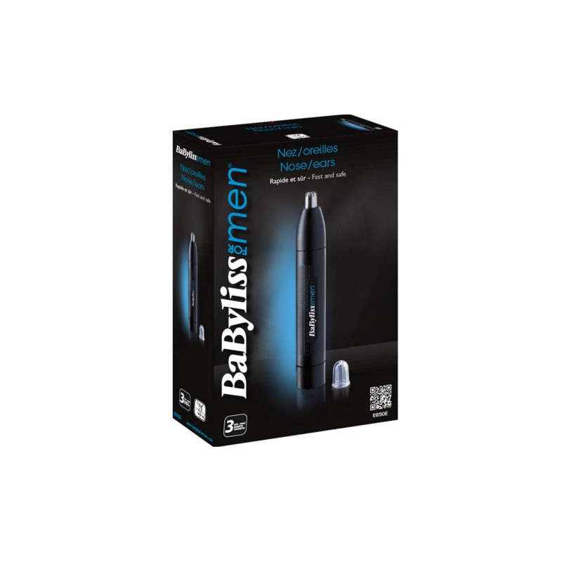 BaByliss E650E tondeuse de précision Noir