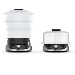 SEB VC204800 cuiseur vapeur 3 Nombre de paniers 800 W Noir