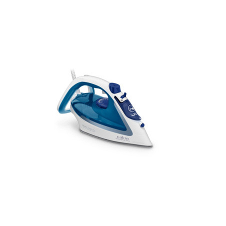 Calor FV5751C0 fer à repasser Fer à repasser à sec ou à vapeur Durilium Airglide soleplate 2700 W Bleu, Blanc