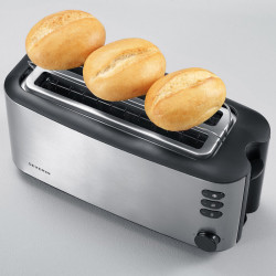 Severin AT 2509 grille-pain 4 part(s) 1400 W Acier inoxydable 2