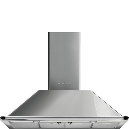 Smeg KTR110XE hotte Monté au mur Acier inoxydable 820 m³ h A
