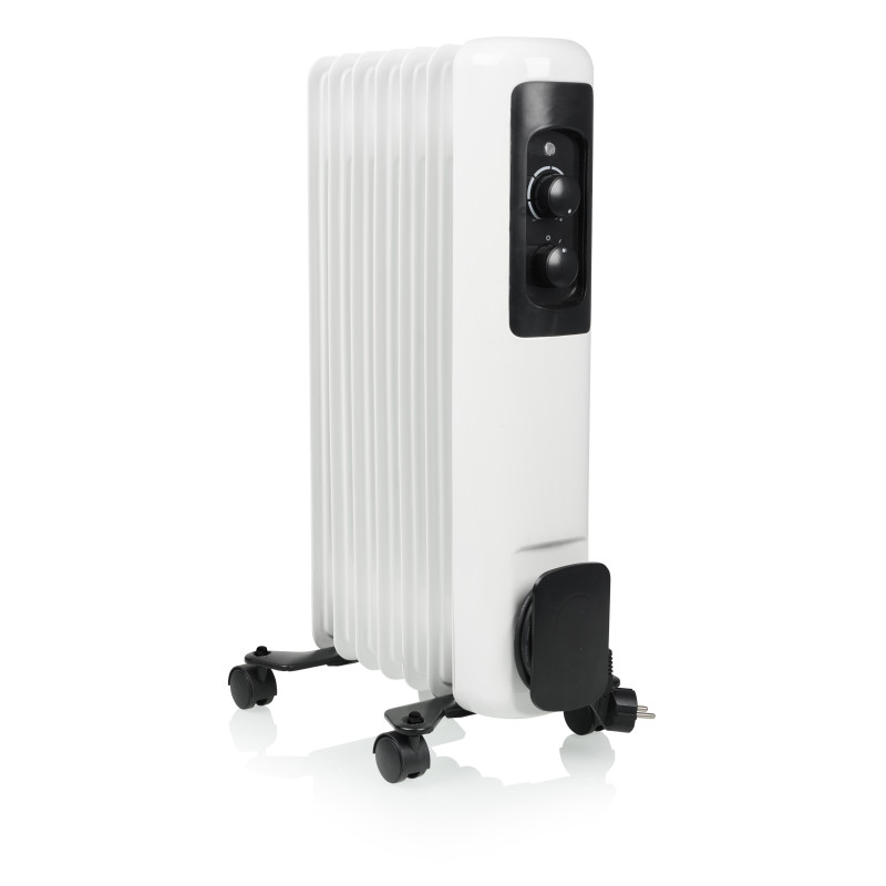 Tristar KA-5177 appareil de chauffage Intérieure Noir, Blanc 1500 W Chauffage électrique à bain d’huile