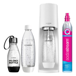 SodaStream Terra Metaal, Kunststof Wit