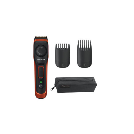 Rowenta Virtuo TN3800F4 tondeuse à barbe Gris, Rouge