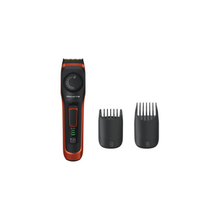 Rowenta Virtuo TN3800F4 tondeuse à barbe Gris, Rouge