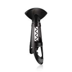 Vacu Vin 68814606 Tire-bouchon à ailettes Noir