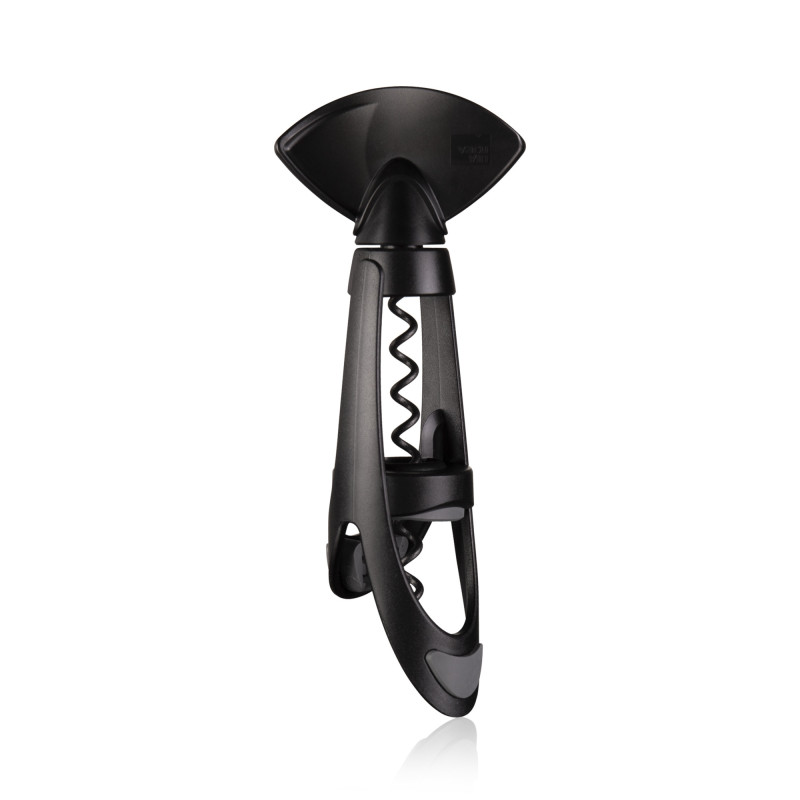 Vacu Vin 68814606 Tire-bouchon à ailettes Noir