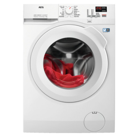 AEG Series 6000 LF61R840 machine à laver Charge avant 8 kg 1400 tr min A Blanc