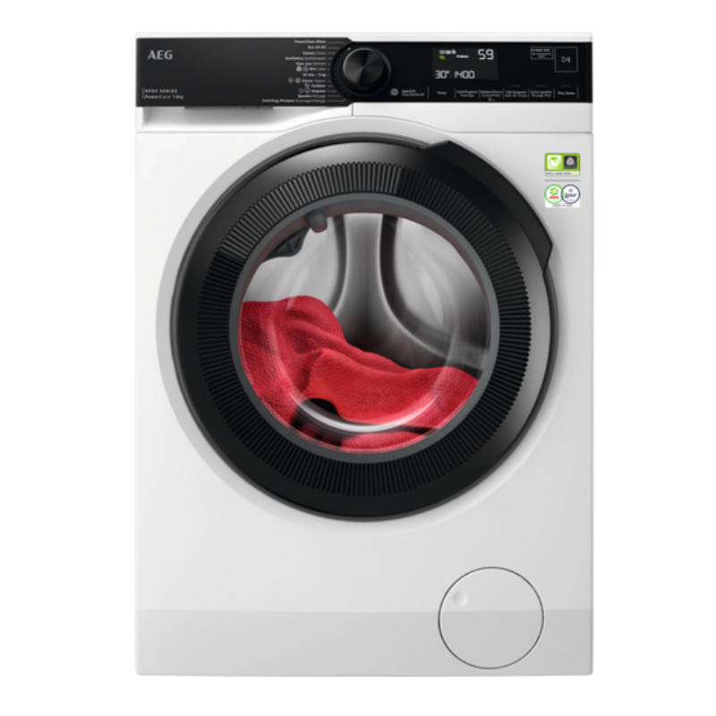 AEG Series 6000 LR86R844 machine à laver Charge avant 8 kg 1400 tr min A Blanc