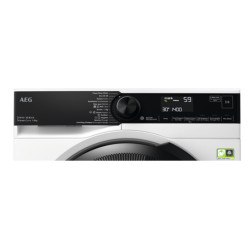 AEG Series 6000 LR86R844 machine à laver Charge avant 8 kg 1400 tr min A Blanc 2