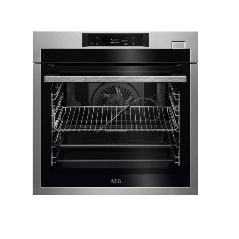 AEG Series 8000 BSE782080M four 70 L 3500 W A++ Acier satin