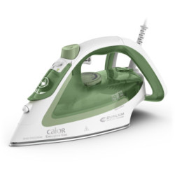 Calor Easygliss Eco Fer à repasser à sec ou à vapeur Durilium AirGlide soleplate 2800 W Vert, Blanc