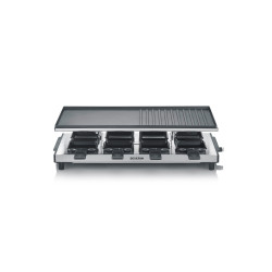 Severin RG 2375 raclette 1700 W Noir, Acier inoxydable