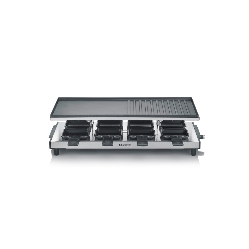 Severin RG 2375 raclette 1700 W Noir, Acier inoxydable