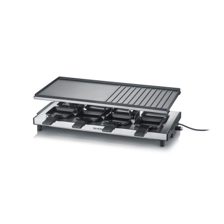 Severin RG 2375 raclette 1700 W Noir, Acier inoxydable