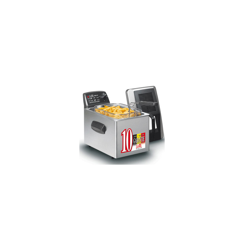 Fritel Turbo SF 4571 Unique 5 L 3200 W Anthracite, Acier inoxydable