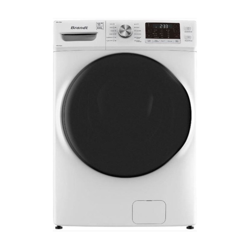 Brandt WFB218QW Wasmachine 8 kg 1000 tpm OptiA 39 min Fresh Start