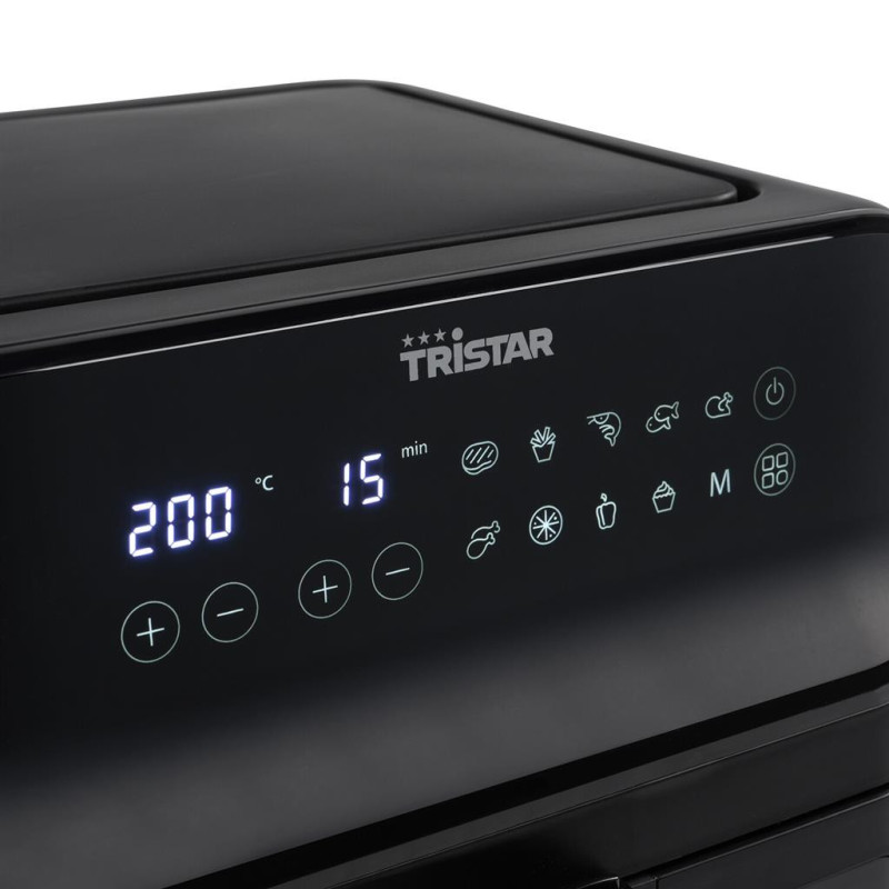 Tristar FR-9037 friteuse Unique 6,2 L Autonome 1350 W Friteuse d’air chaud Noir