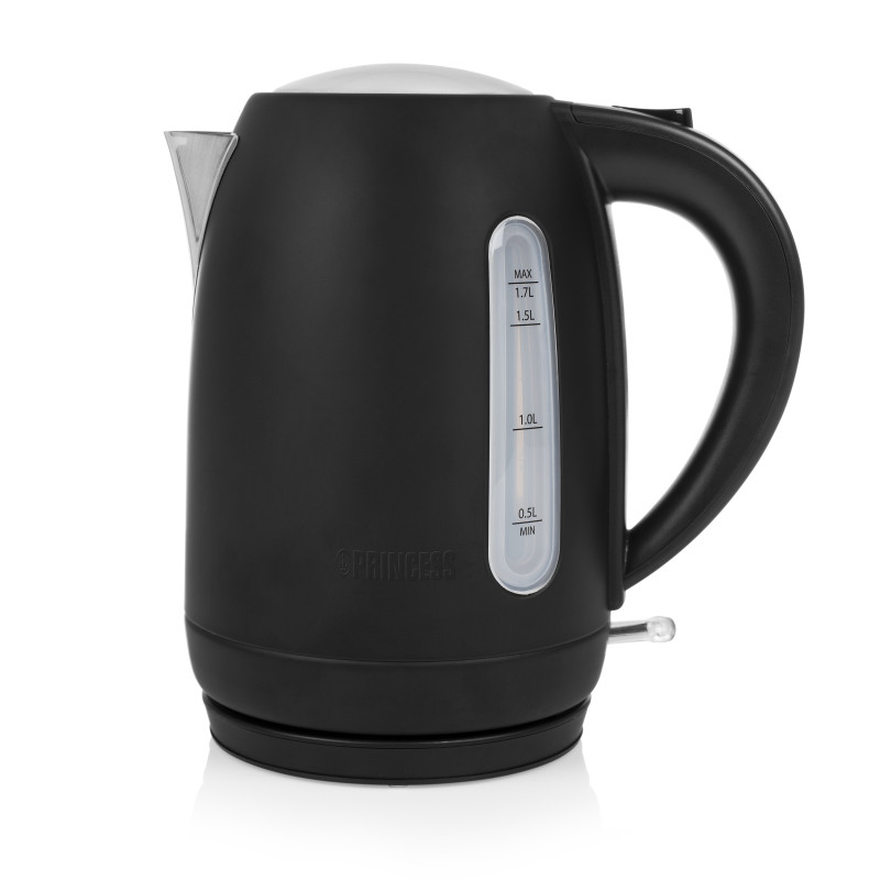Princess 01.236032.01.001 Bouilloire acier Noir