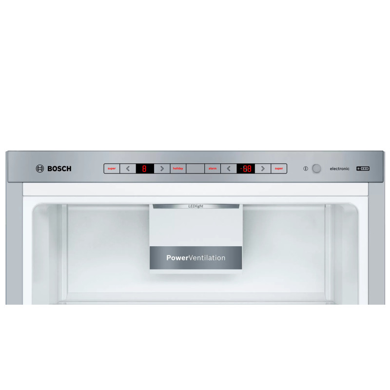 Bosch Serie 6 KGE49AICA koel-vriescombinatie Vrijstaand 419 l C Roestvrijstaal