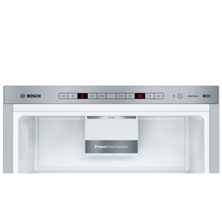 Bosch Serie 6 KGE49AICA réfrigérateur-congélateur Pose libre 419 L C Acier inoxydable