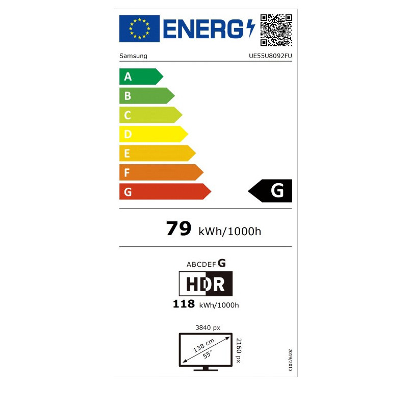 Samsung UE55U8092FU 55" (139cm) 4K Ultra HD Smart TV HDR