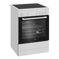 Beko FBM6701W Vrijstaand fornuis A Electrisch Keramisch Zwart, Wit 2