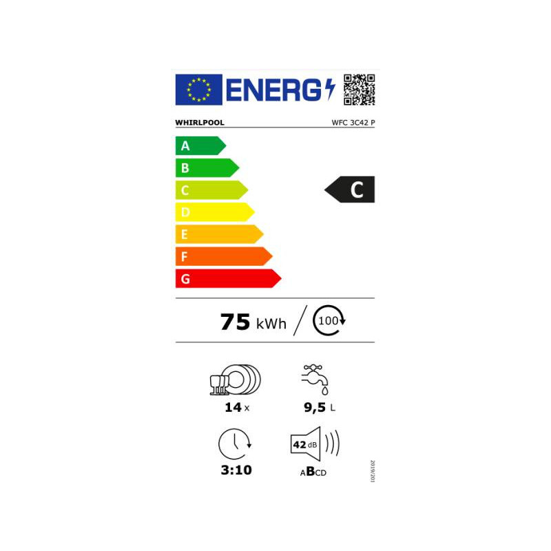 WHIRLPOOL WFC3C42P