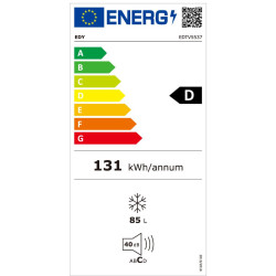 EDY EDTV5537 Congélateur 85L Classe énergétique D capacité de congélation de 4 kg en 24 heures 2