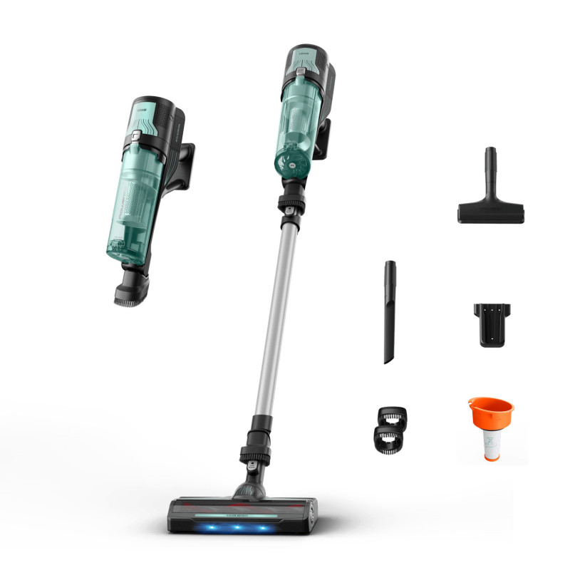 Rowenta RH1832 4-in-1 stick vacuum Batterie Sec Sans sac 1 L Vert