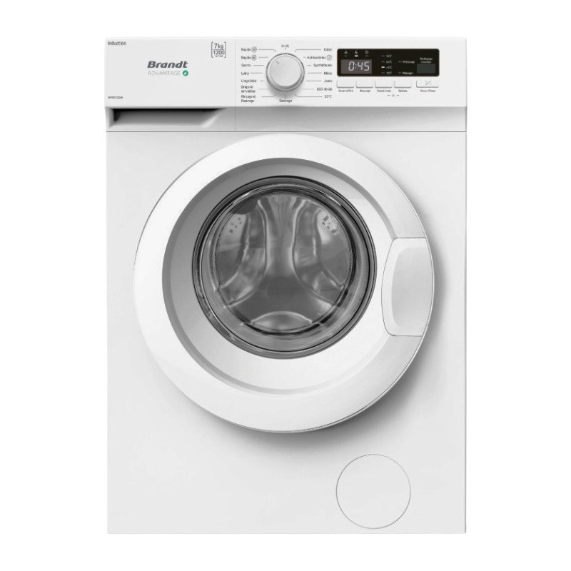 Brandt WFB383QW Lave-linge 8 kg 1400 tr/min OptiA Fresh Start