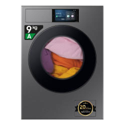 Samsung WF90F09C4SU3 wasmachine Voorbelading 9 kg 1400 RPM Zilver