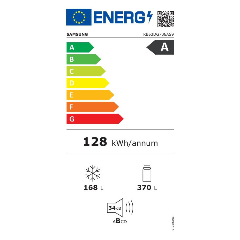 Samsung RB53DG706AS9 Vrijstaand 538 l Roestvrijstaal
