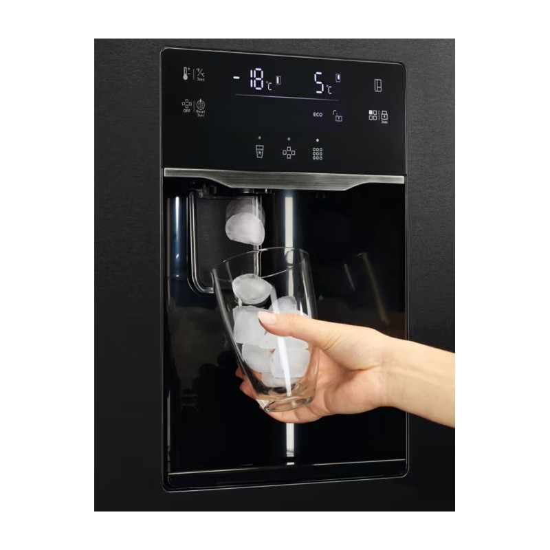 AEG ORX9V351DB Amerikaanse koelkast 572 liter MultiChill 0° Cooling 360° NoFrost