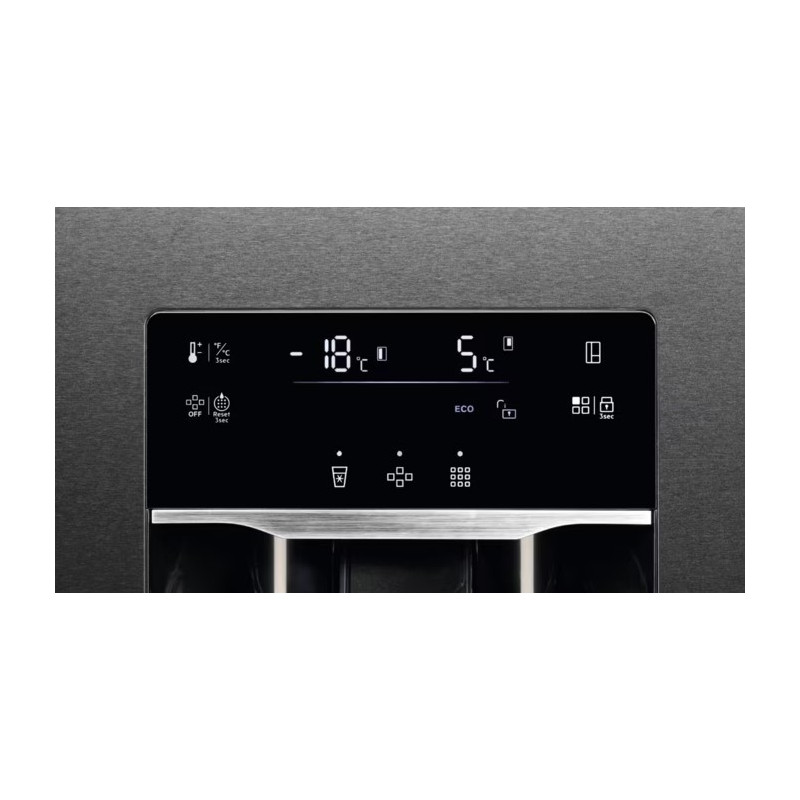AEG ORX9V351DB Réfrigérateur américain 572 litres MultiChill 0° Cooling 360° NoFrost