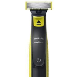 Philips Norelco OneBlade QP2824/10 rasoir pour homme Rasoir à grille Tondeuse Gris, Citron vert 2
