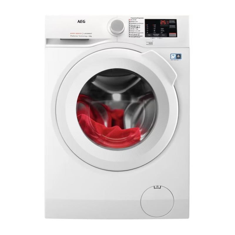 AEG LF62R862 Lave-linge 8 kg 1600 tr/min ProSense® UniversalDose®