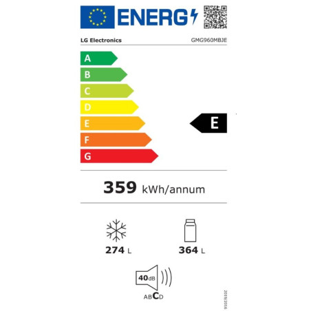 LG GMG960MBJE Réfrigérateur Multi-Door 638 litres InstaView LINEARCooling UVnano