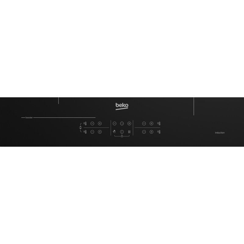Beko HII64200SFMT Noir Intégré 59 cm Plaque avec zone à induction 4 zone(s)