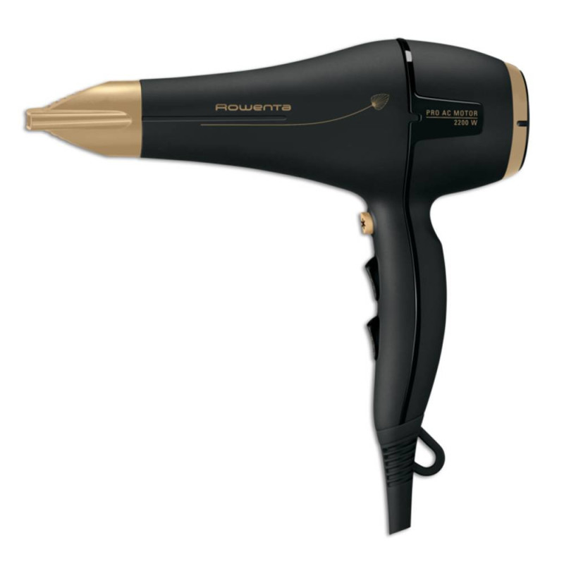 Rowenta Signature Pro CV7846F0 sèche-cheveux 2200 W Noir, Or