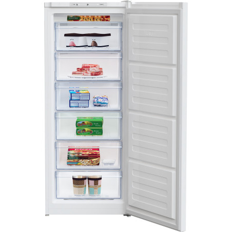 Beko RFSA210K40WN Congélateur vertical Pose libre 168 L Blanc