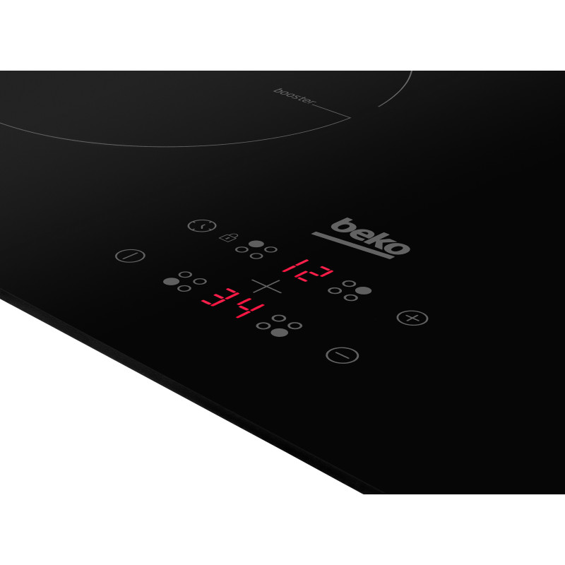 Beko HII64400MT plaque Noir Intégré 60 cm Plaque avec zone à induction 4 zone(s)