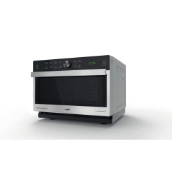 Whirlpool MWSC 833 SX Noir, Acier inoxydable Micro-onde combiné Comptoir 33 L 900 W 2
