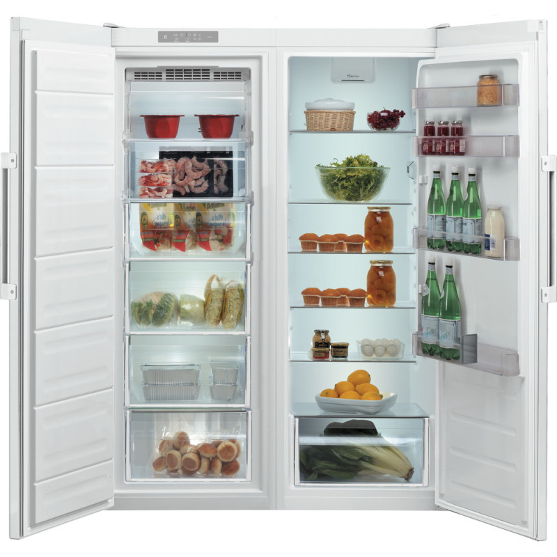 Whirlpool SW6A2QW2 réfrigérateur Pose libre 322 L Blanc