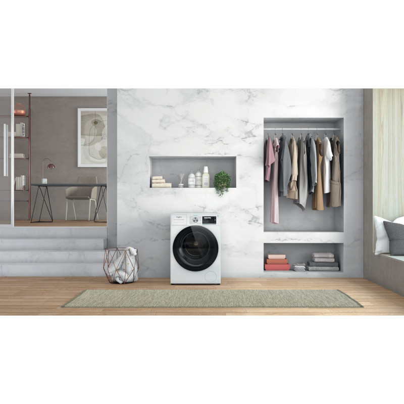 Whirlpool W6 W845WB BE wasmachine Voorbelading 8 kg 1351 RPM Wit