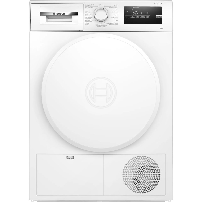 Bosch Serie 6 WTH8300WFG sèche-linge Pose libre Charge avant 8 kg Blanc